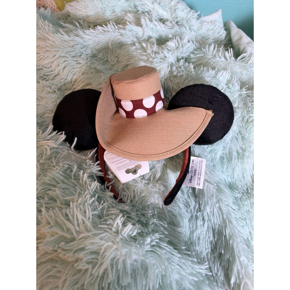 NEW Walt Disney Cruise Line Mickey or Minnie Mouse Voyager Ears Headband